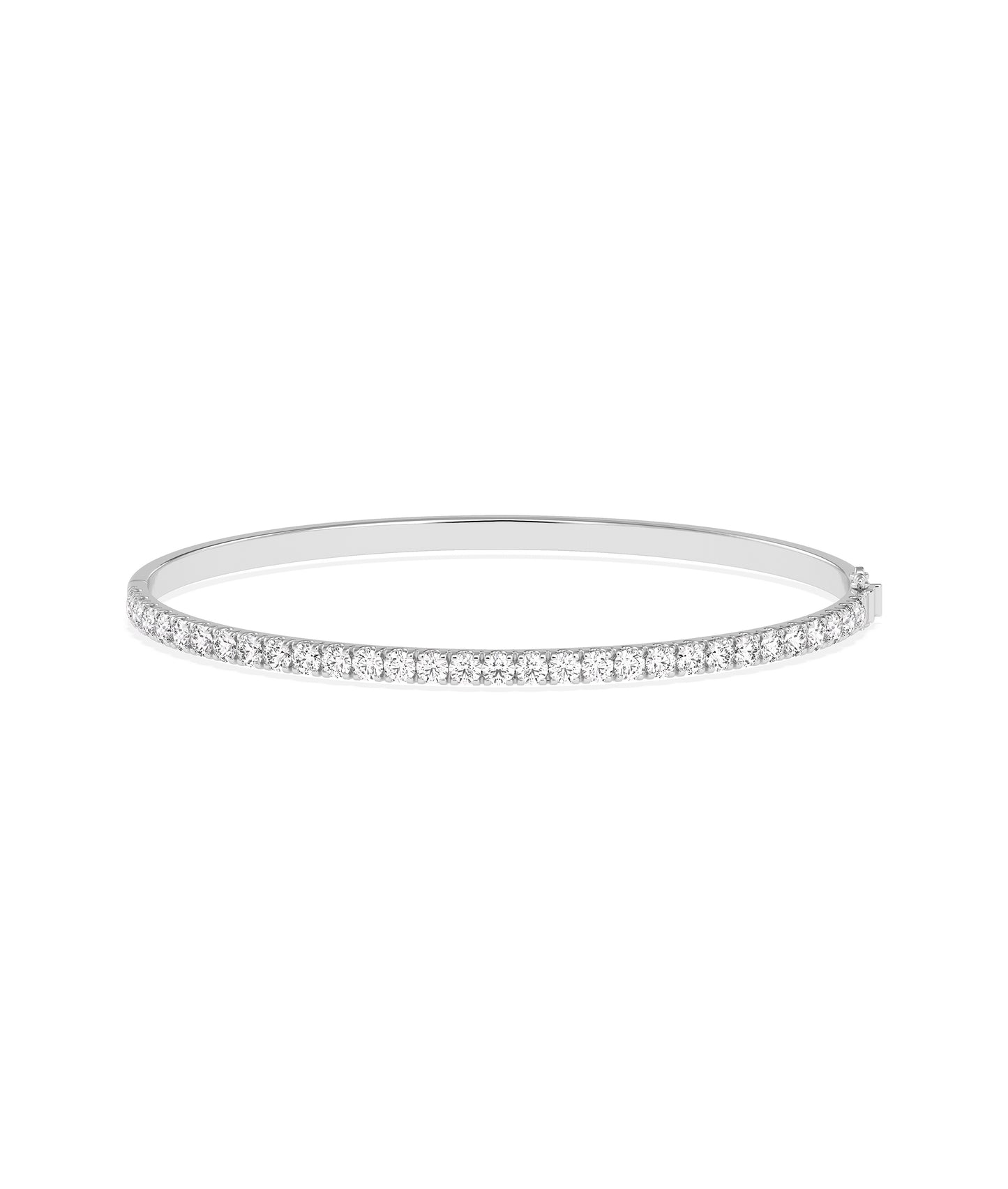 Diamond Line Bangle