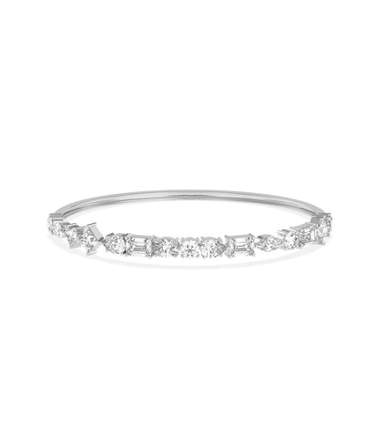 Multi Shapde Diamond Bangle - Diamond Bangles