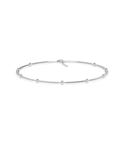 Diamond Bead Station Bracelet - diamond bracelet