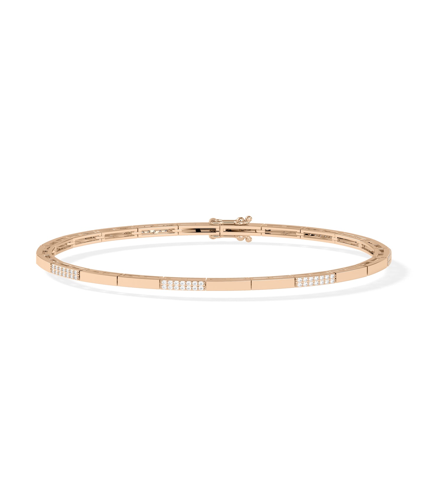 Diamond Pave Link Bracelet | Timeless Dimaond Bracelets