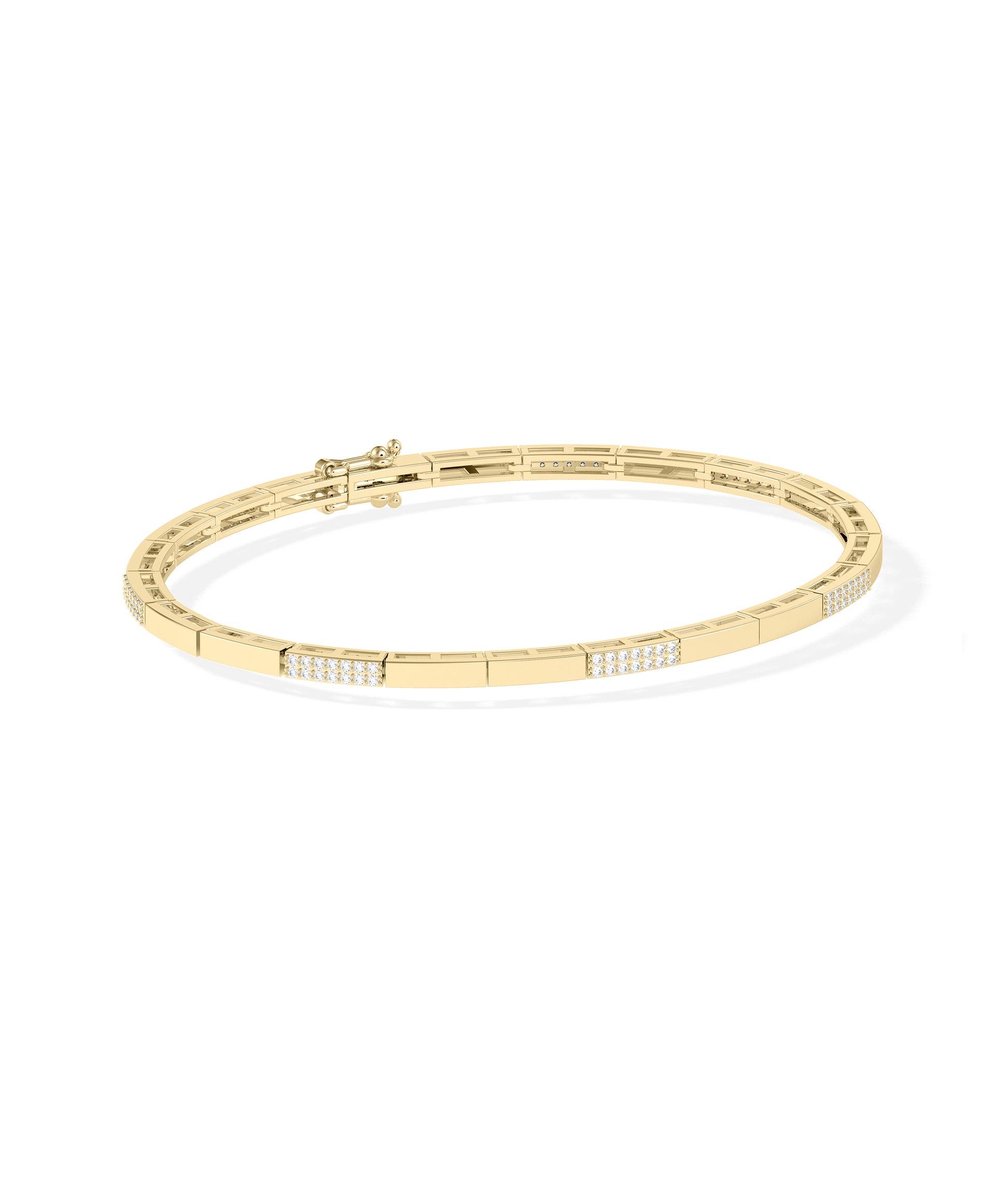 Diamond Pave Link Bracelet | Timeless Dimaond Bracelets