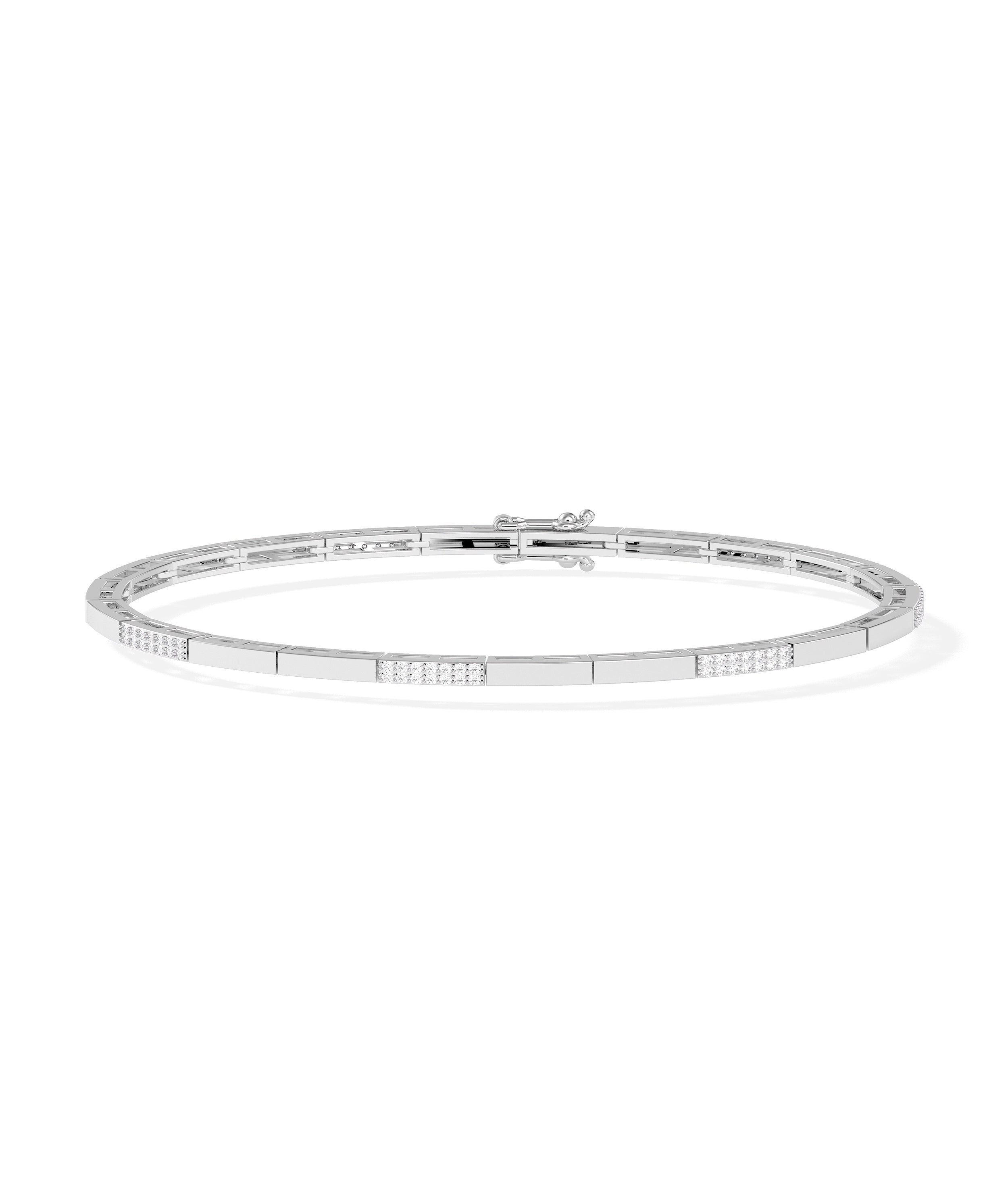 Diamond Pave Link Bracelet | Timeless Dimaond Bracelets