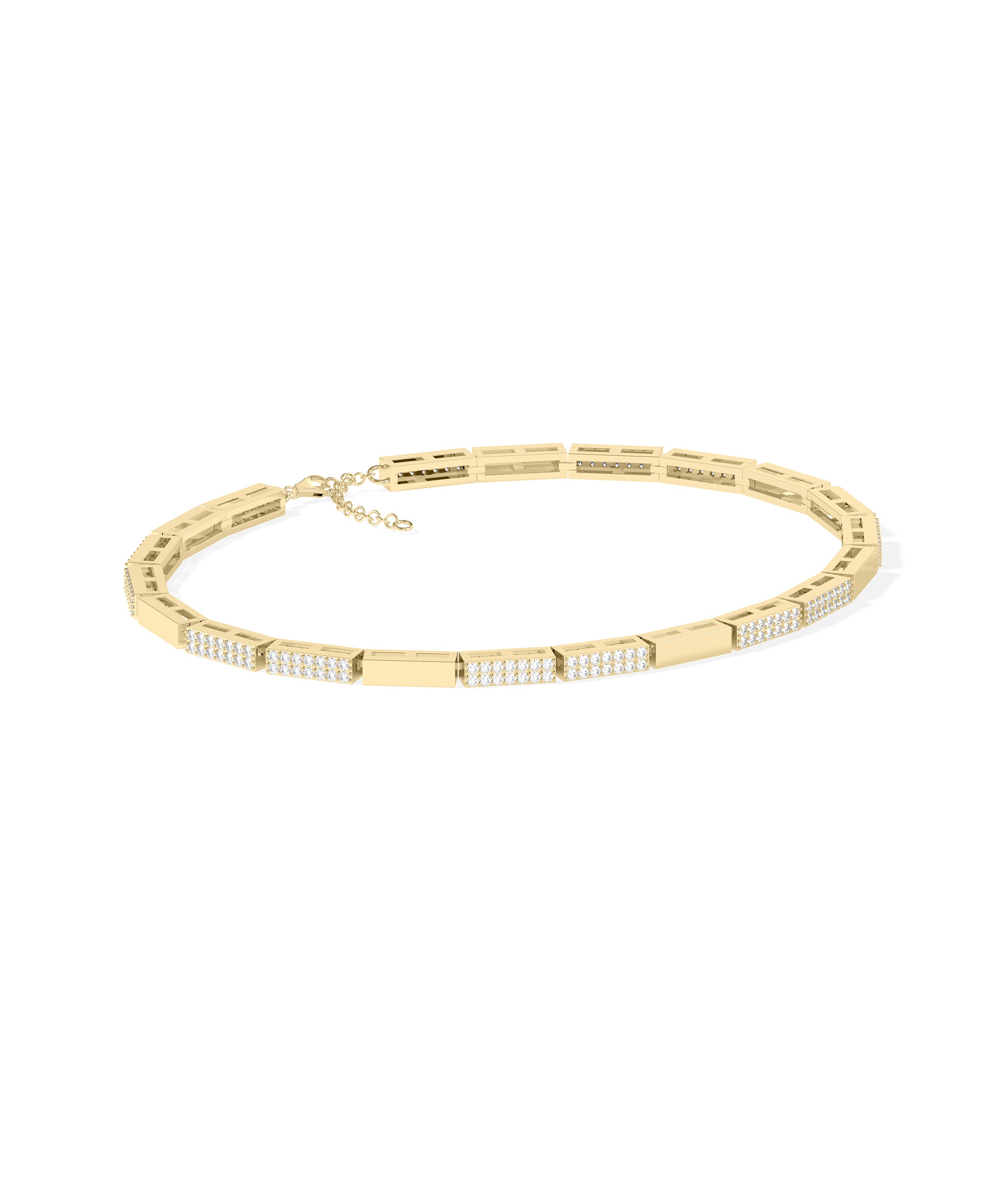 Diamond Pave Link Bracelet | Everyday Jewelry For Women