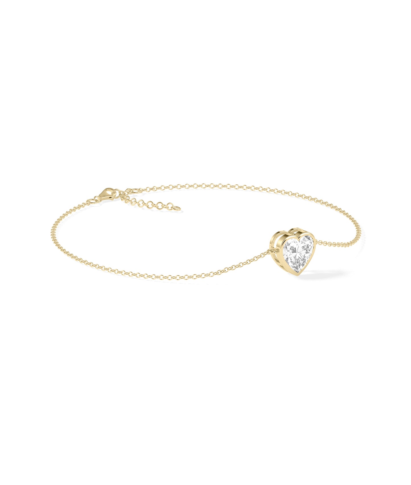 Lab Diamond Solitaire Bracelet | Diamond Bangle Bracelet