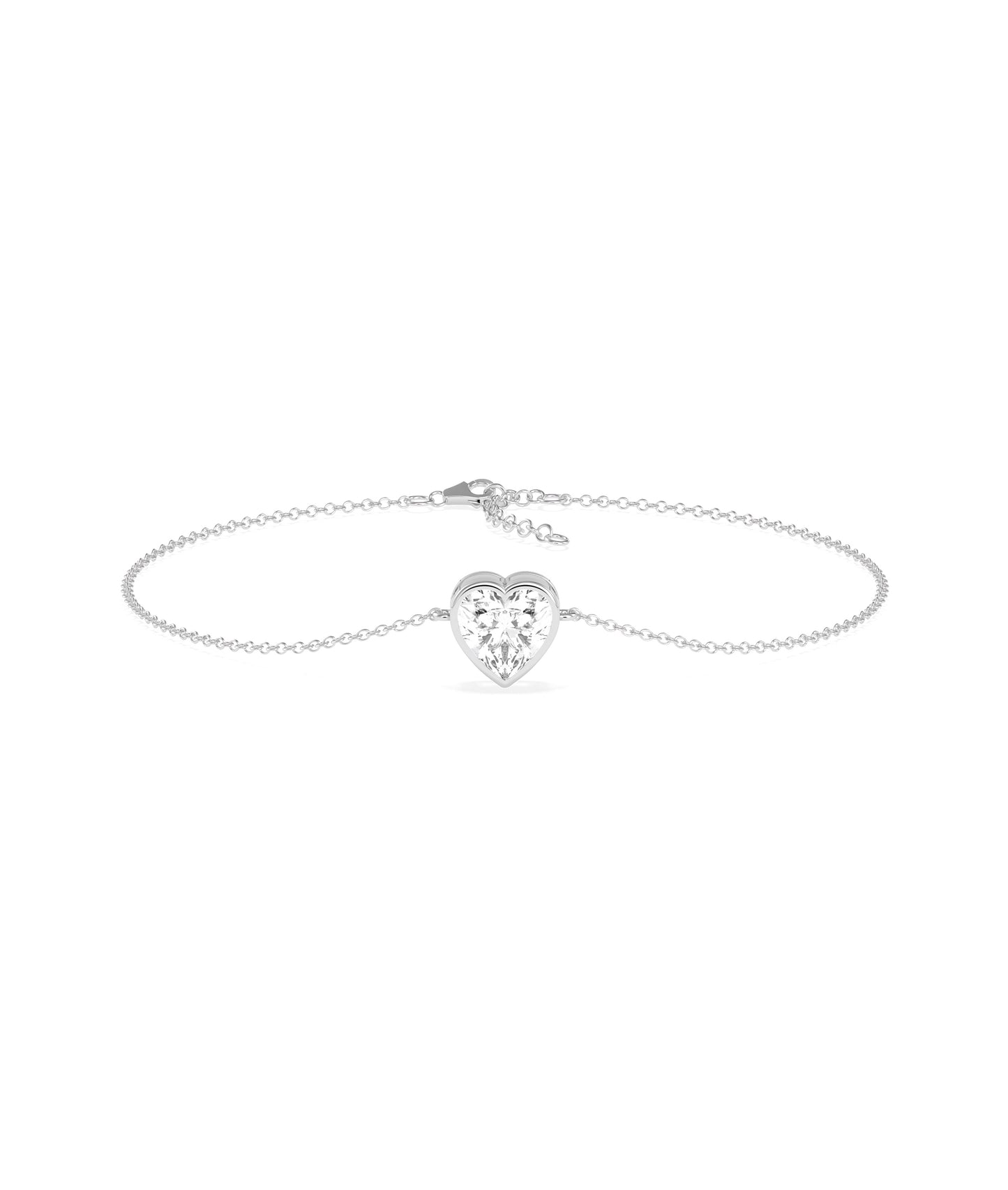 Lab Diamond Solitaire Bracelet | Diamond Bangle Bracelet