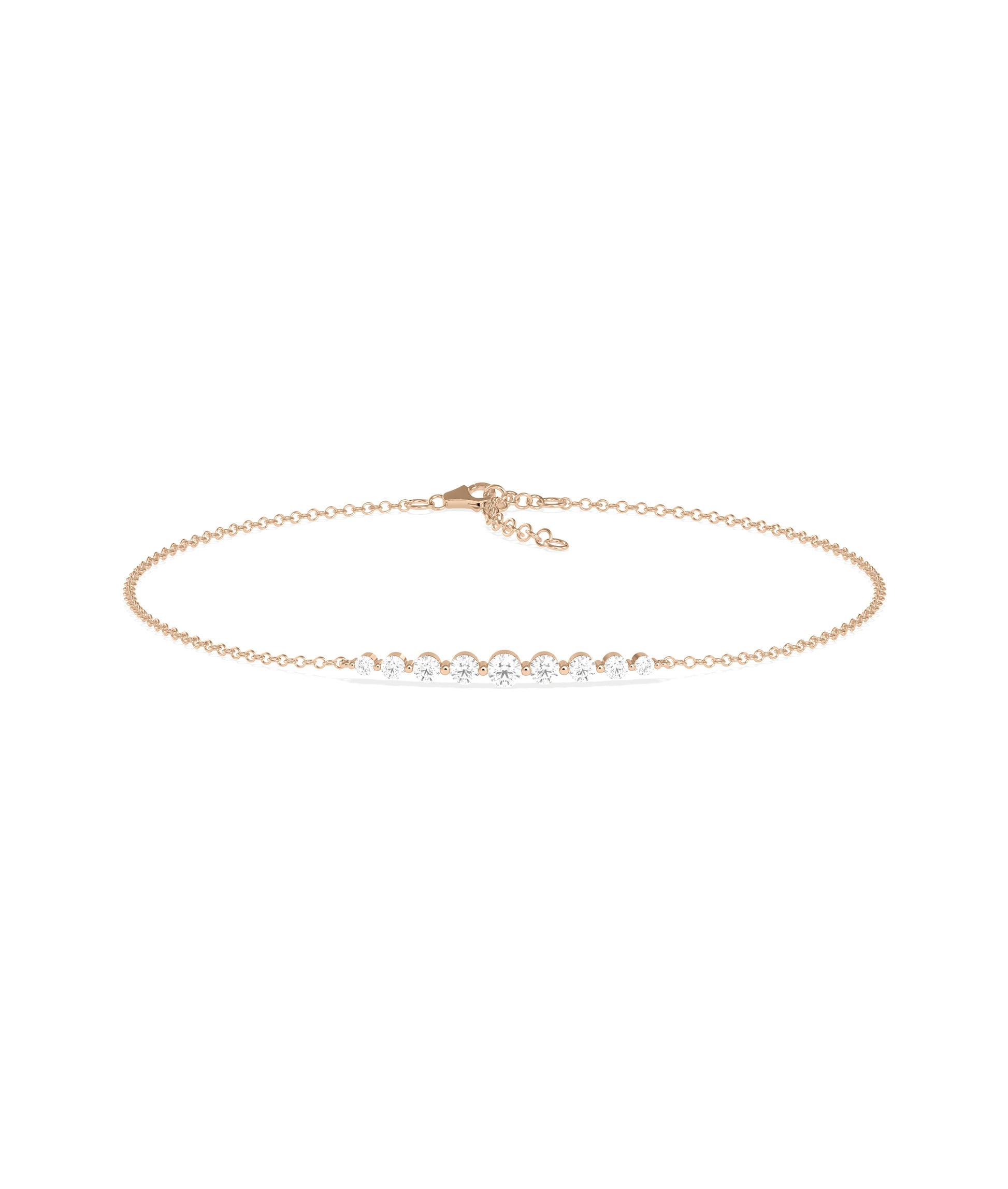 Diamond Graduating Bracelet- gold bracelet