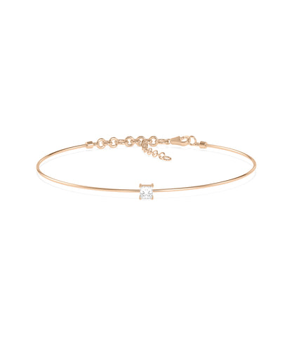 Diamond Solitaire Bracelet | Gold Bracelets