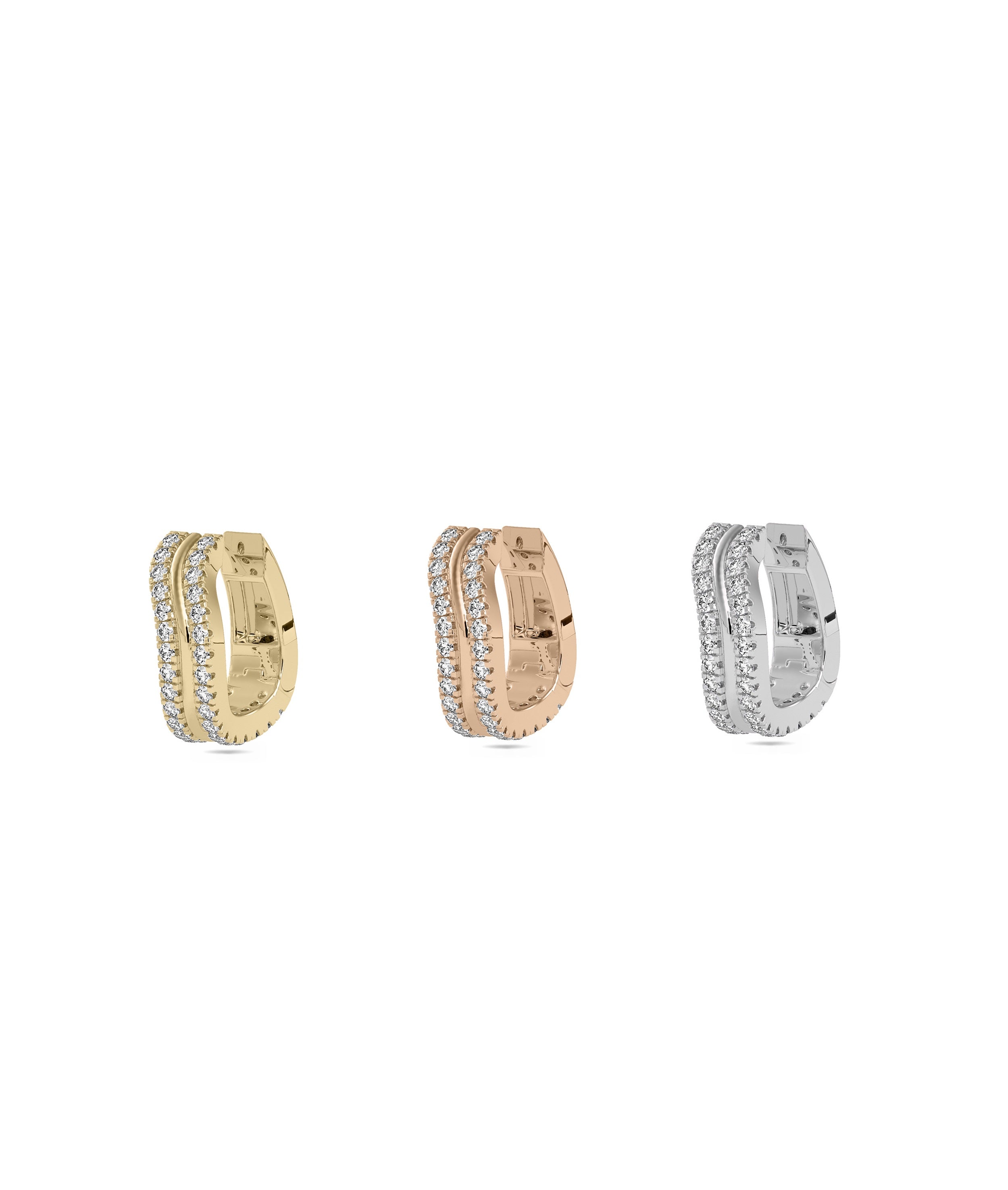 Wavy Diamond Ear Cuff - 79e | Everyday 14K Gold Jewelry