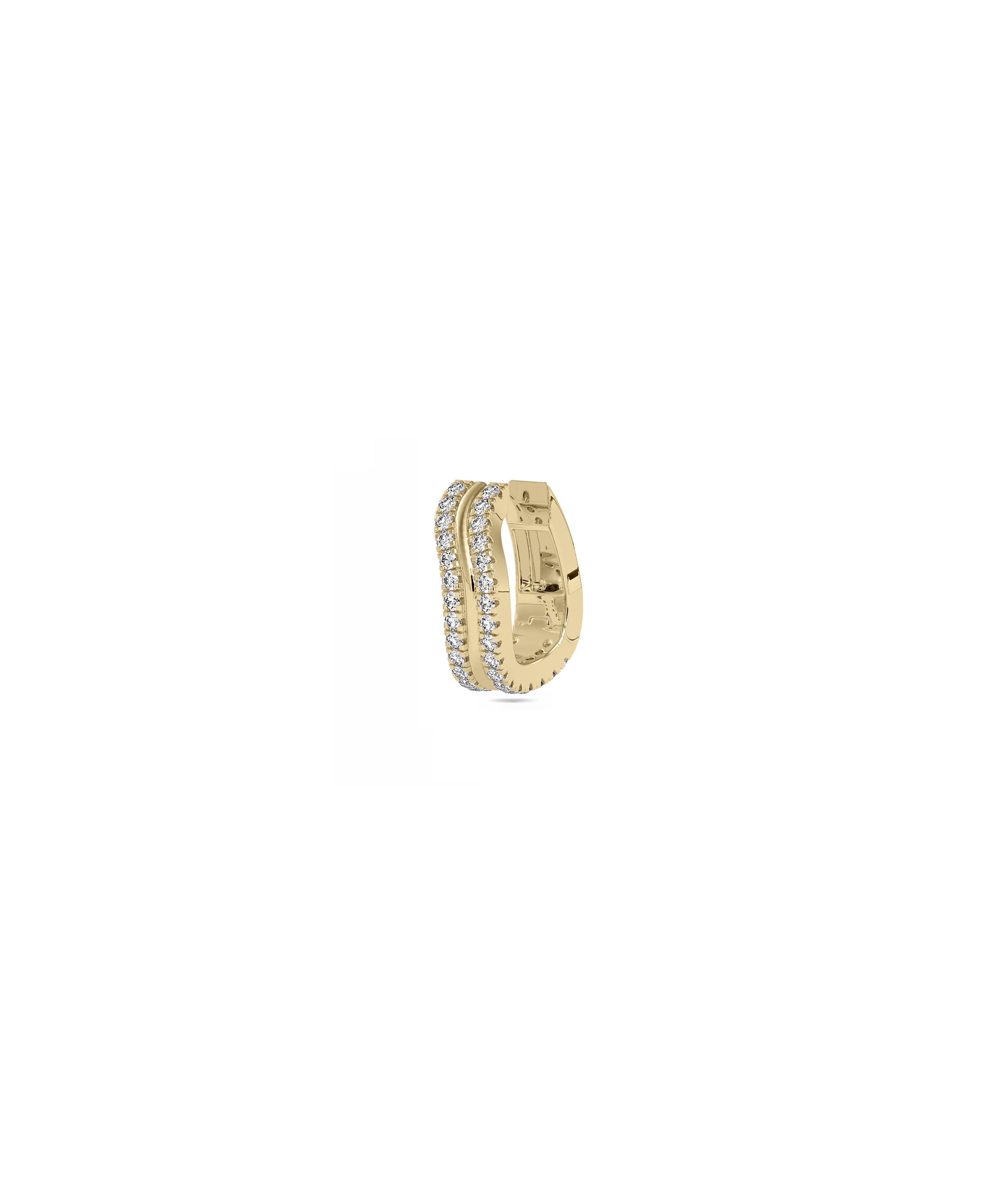 Wavy Diamond Ear Cuff - 79e | Everyday 14K Gold Jewelry