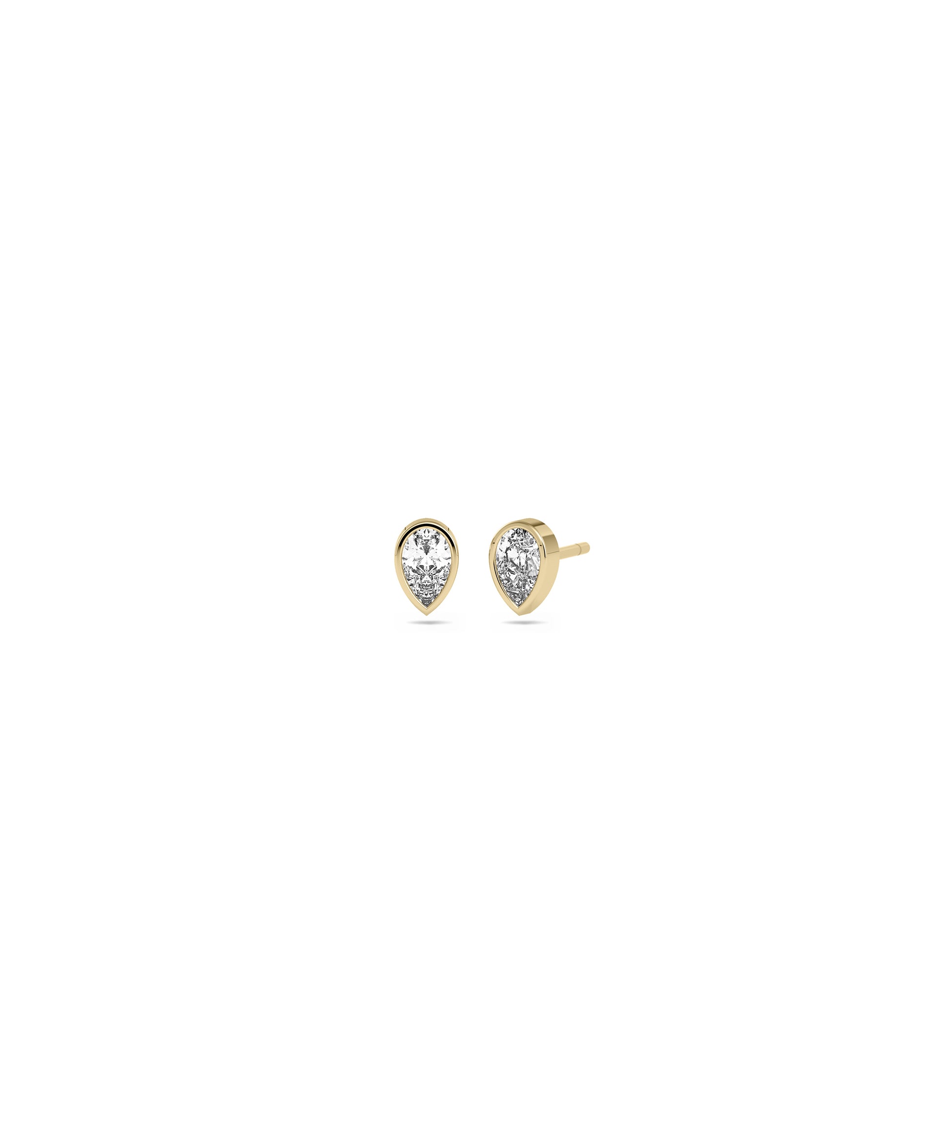 Diamond Solitaire Stud Earrings | Diamond Earrings