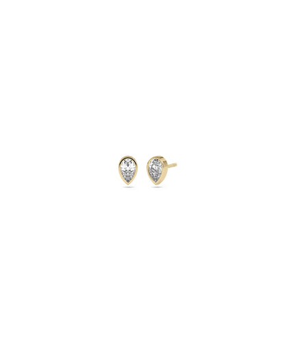 Diamond Solitaire Stud Earrings | Diamond Earrings