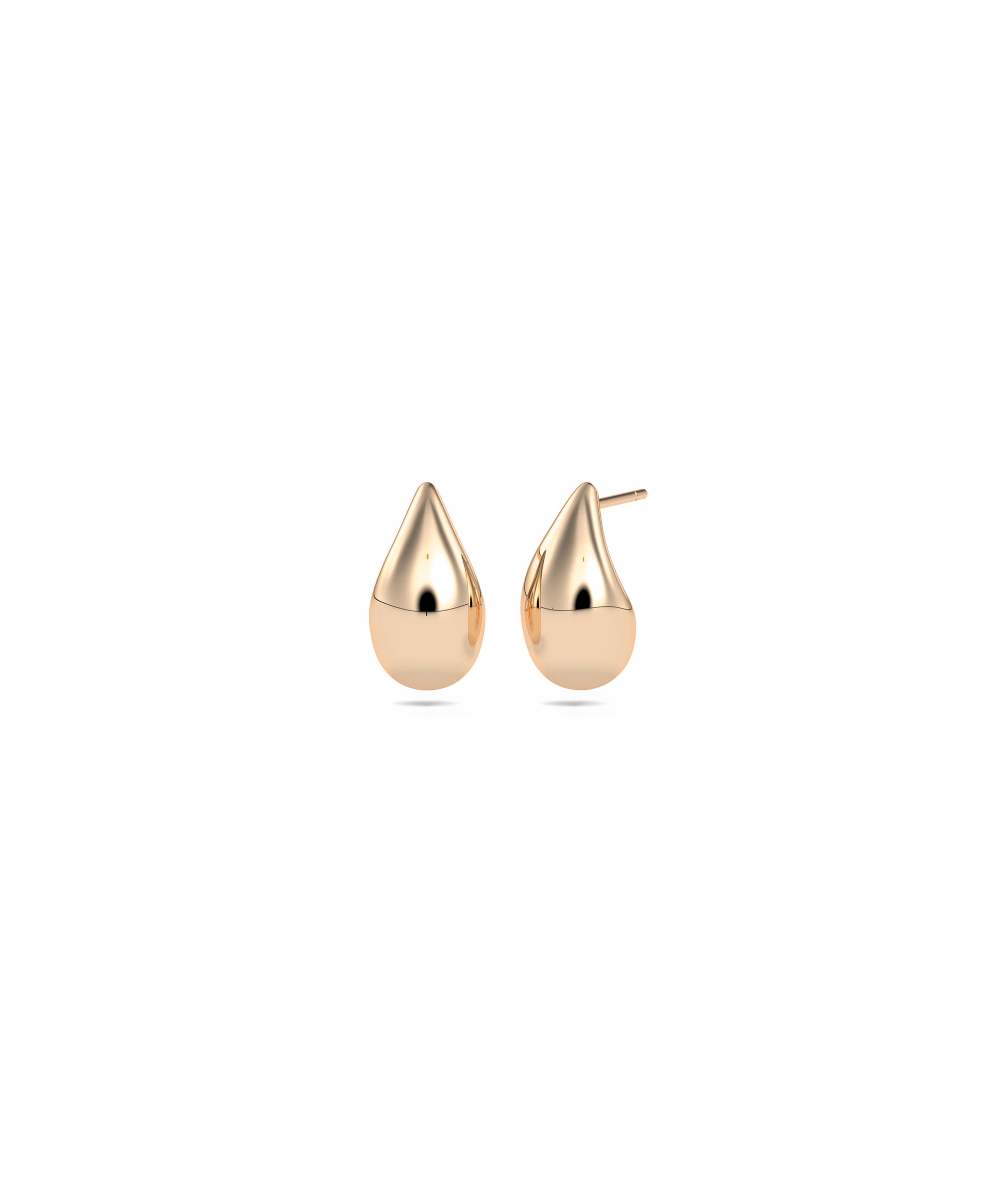 Gold Drop Stud Earrings | Everyday Jewelry