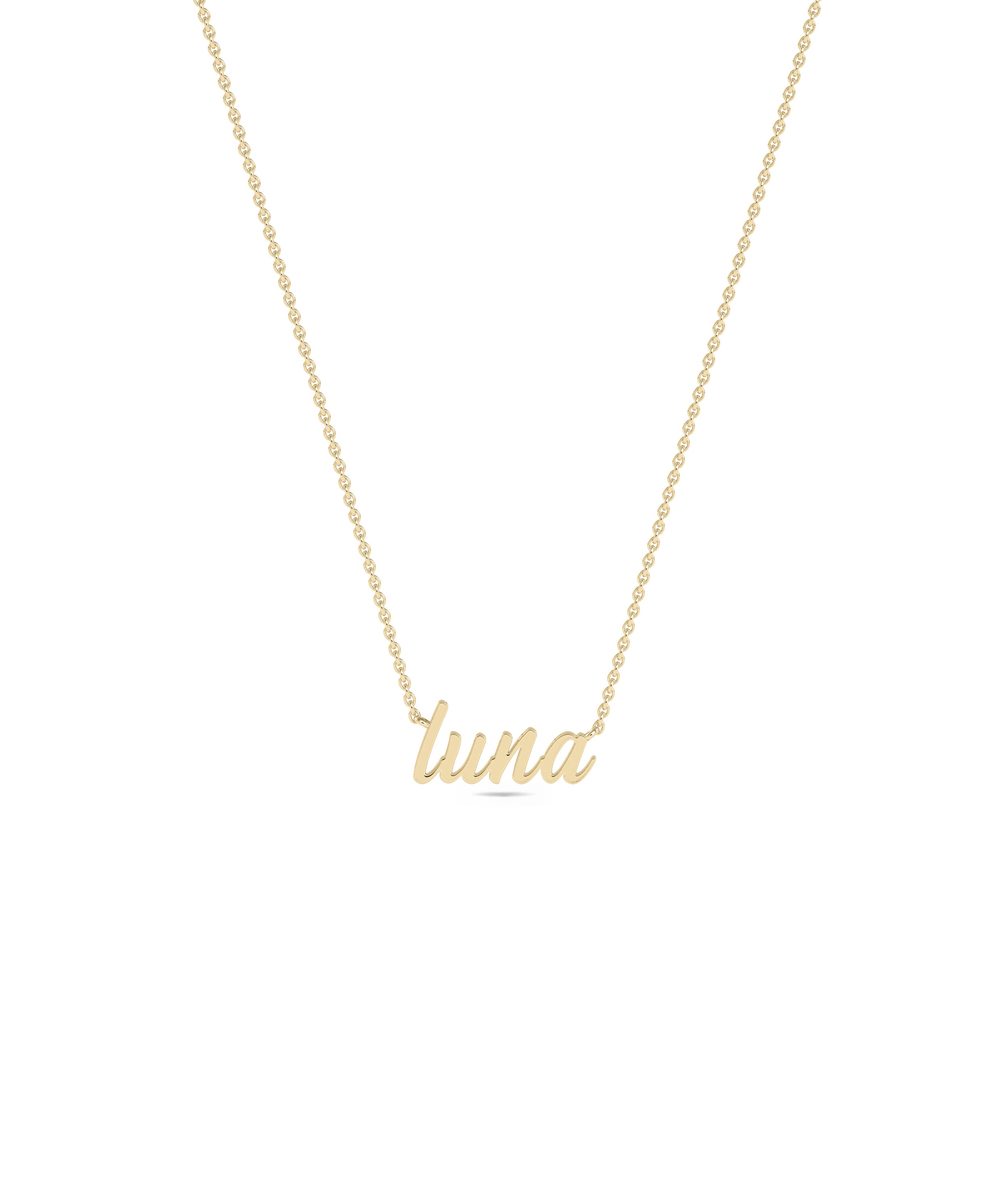 Custom Gold Name Necklace