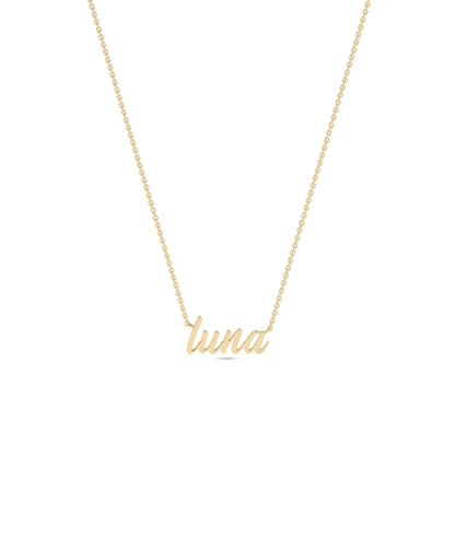 Custom Gold Name Necklace