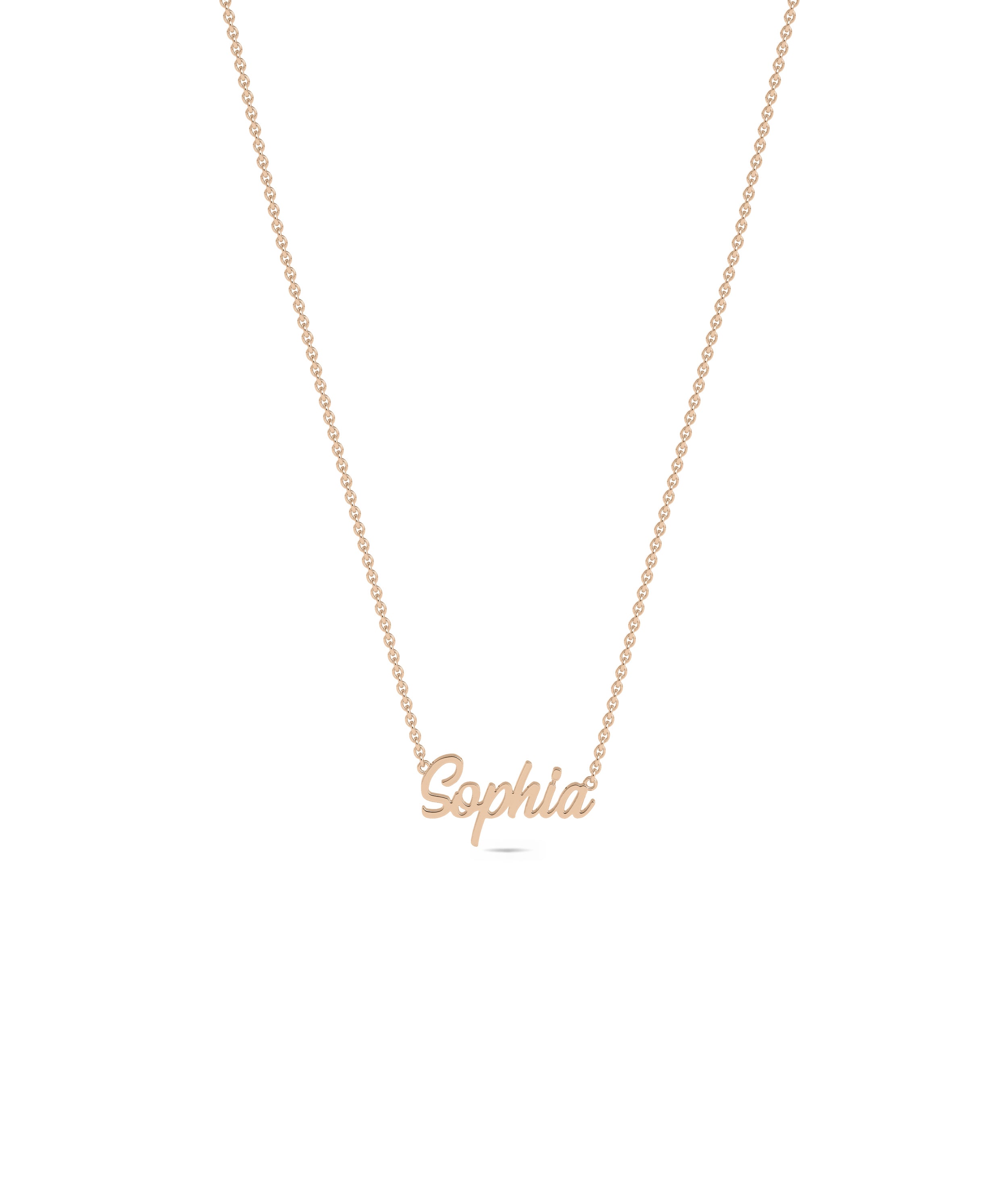 Custom Gold Name Necklace