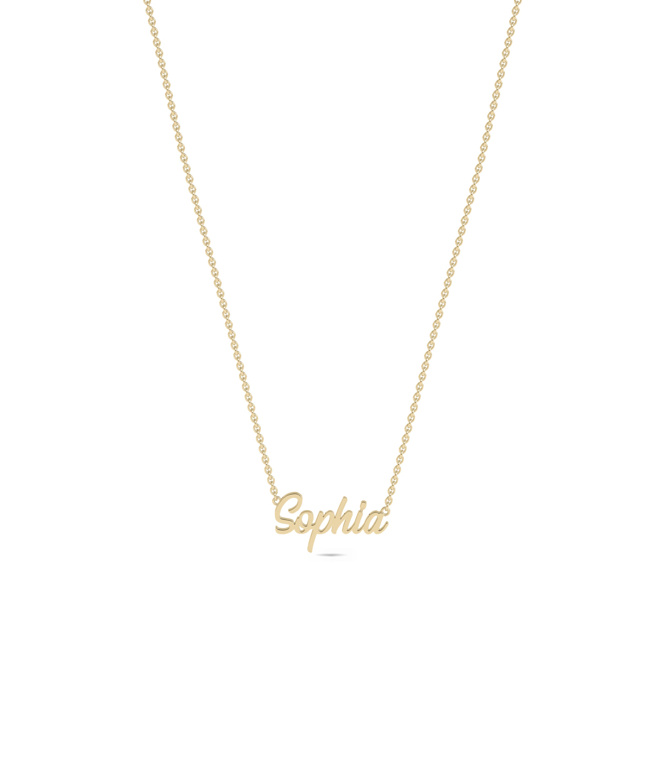 Custom Gold Name Necklace