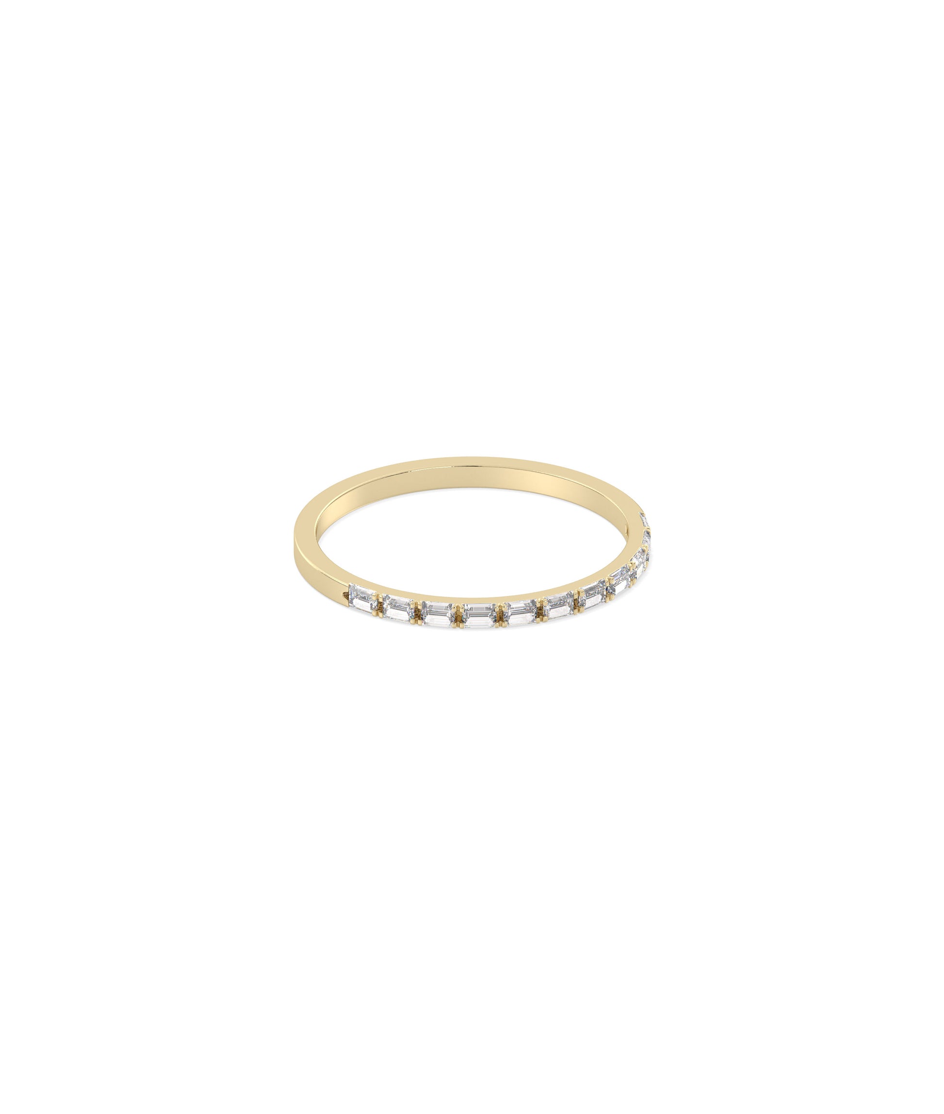 Baguette Diamond Band Ring | Everyday Jewelry Online