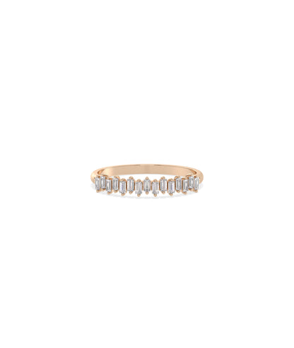 Diamond Baguette Band Ring | Everyday Jewelry For Women