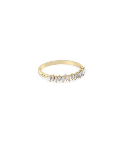 Diamond Baguette Band Ring | Everyday Jewelry For Women