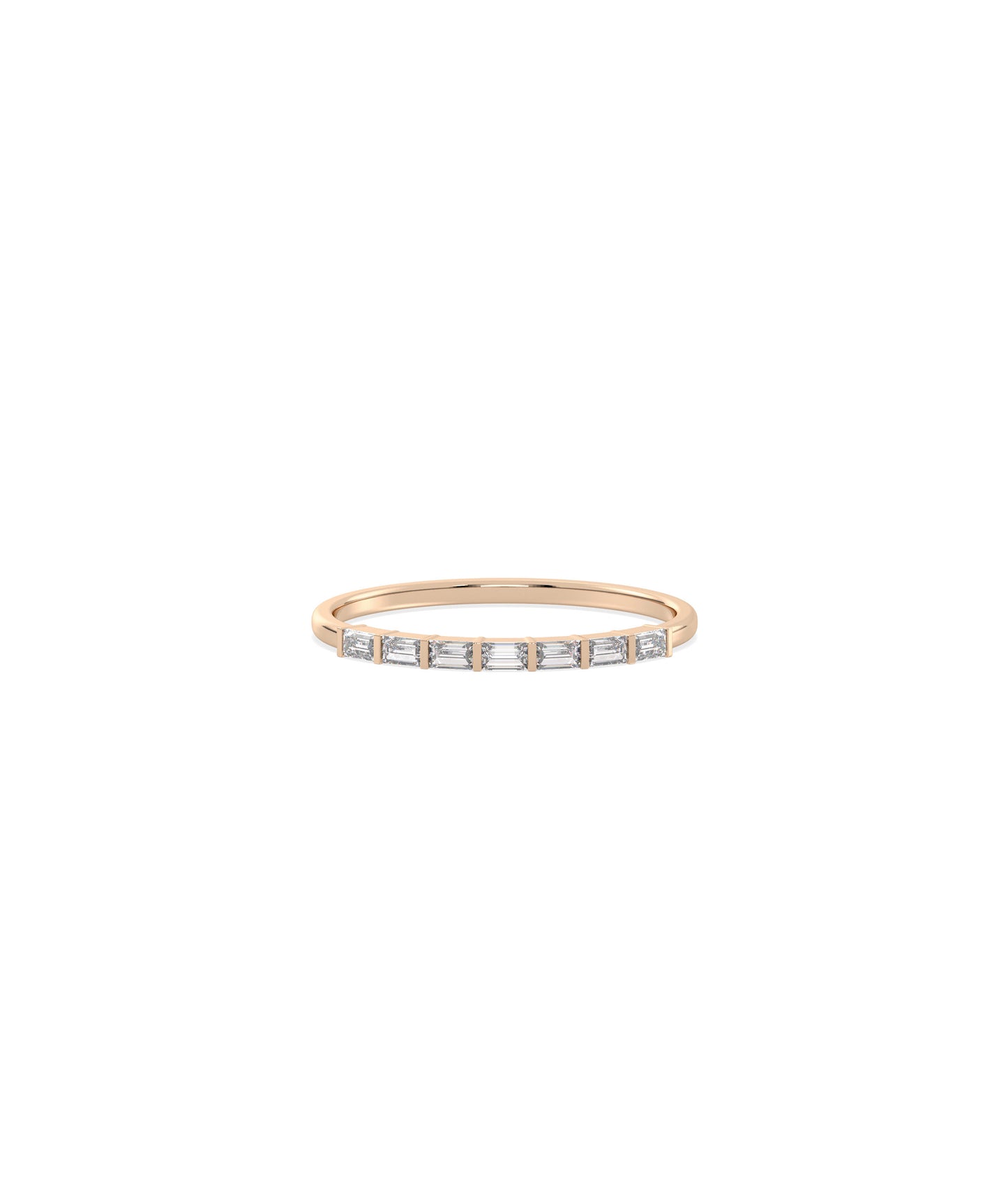 Baguette Diamond Band Ring