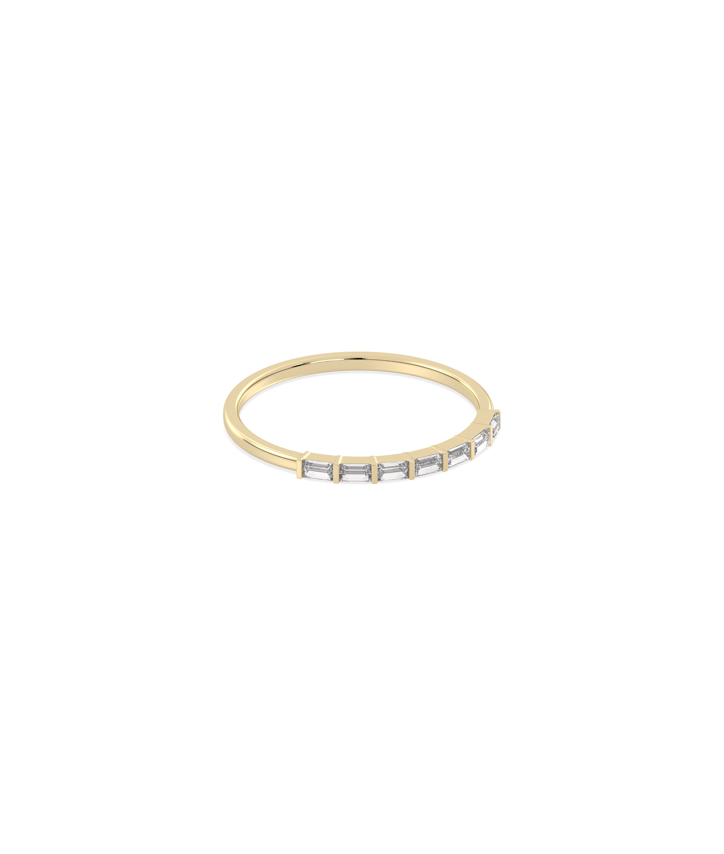 Baguette Diamond Band Ring