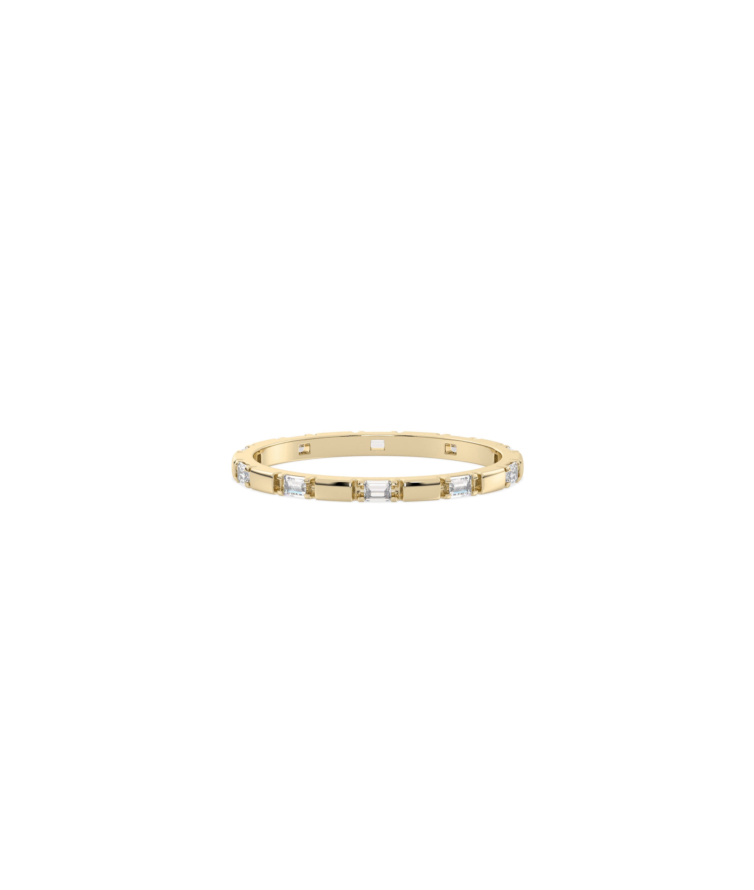 Baguette Diamond Eternity Band Ring | Diamond Band RIngs