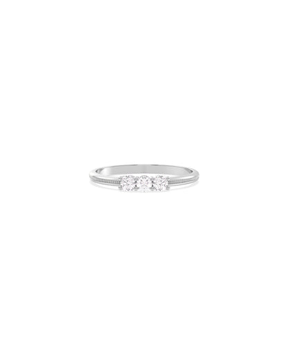 3 Stone Diamond Ring - engagement rings