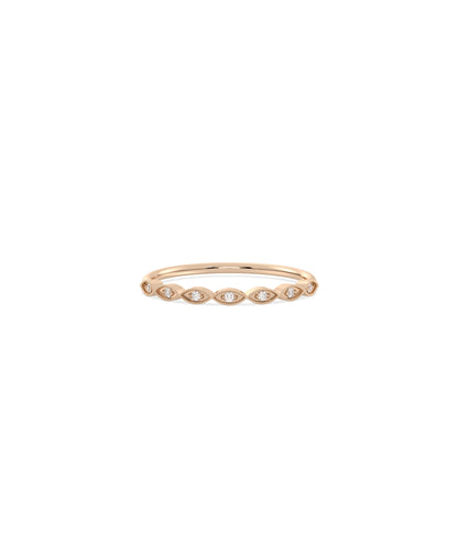 Ultra Thin Diamond Band Ring