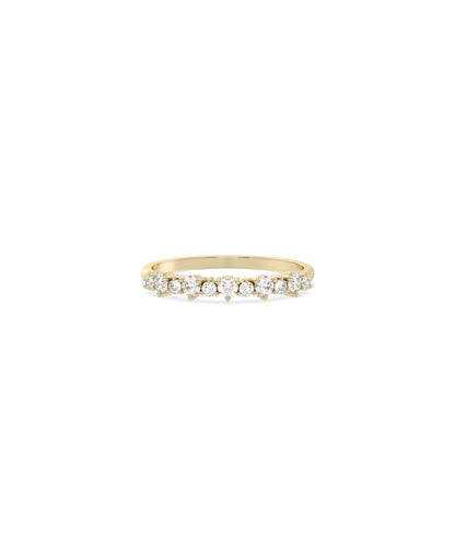 Diamond Cluster Band Ring