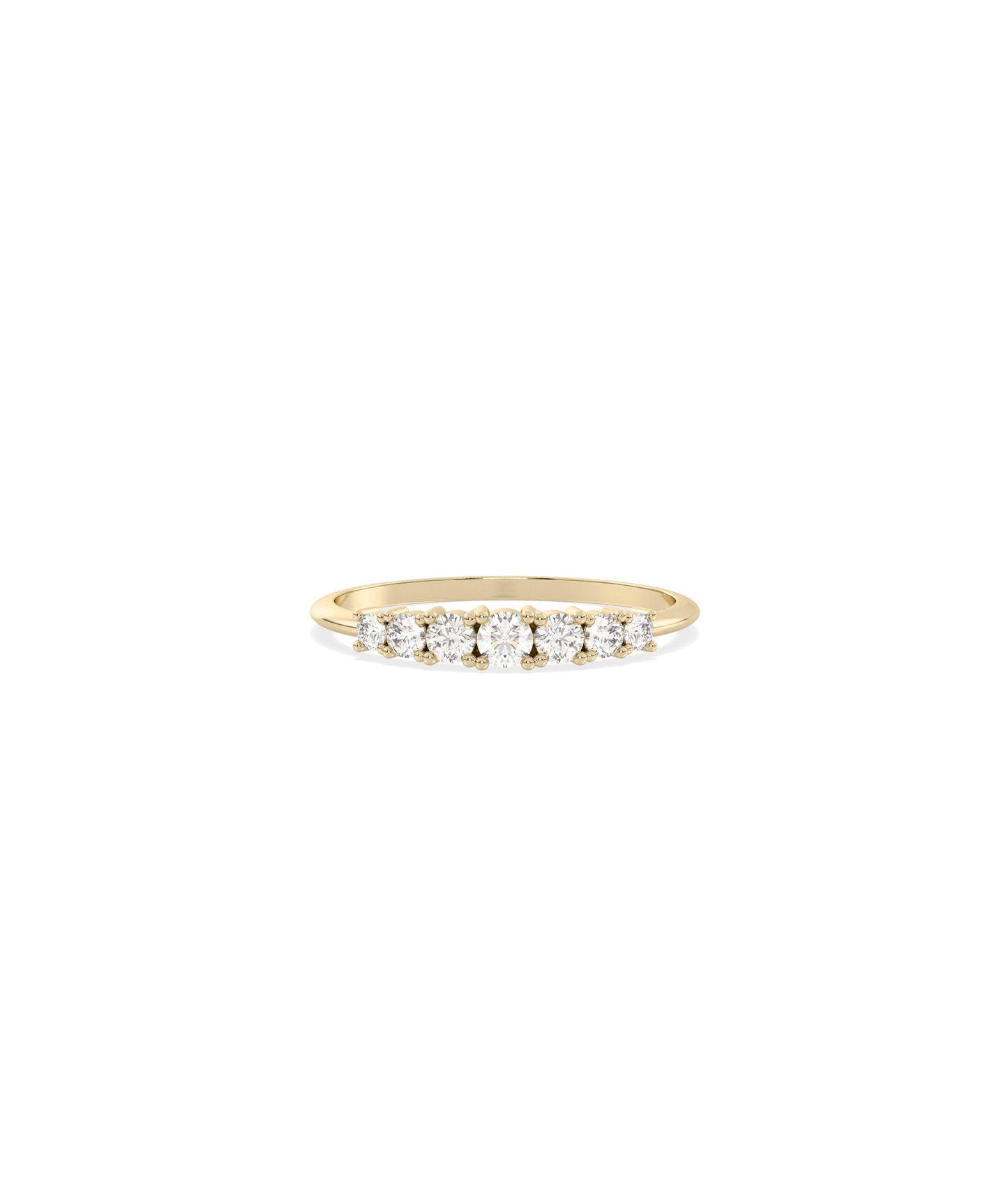 Graduating Diamond Band Ring | Diamond Band Rings 