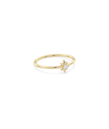 Star Band Ring | Diamond Band Ring 