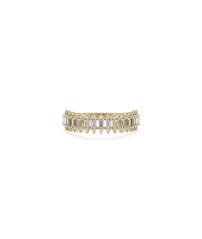 Diamond Baguette Band Ring | Diamond Band Rings For Women