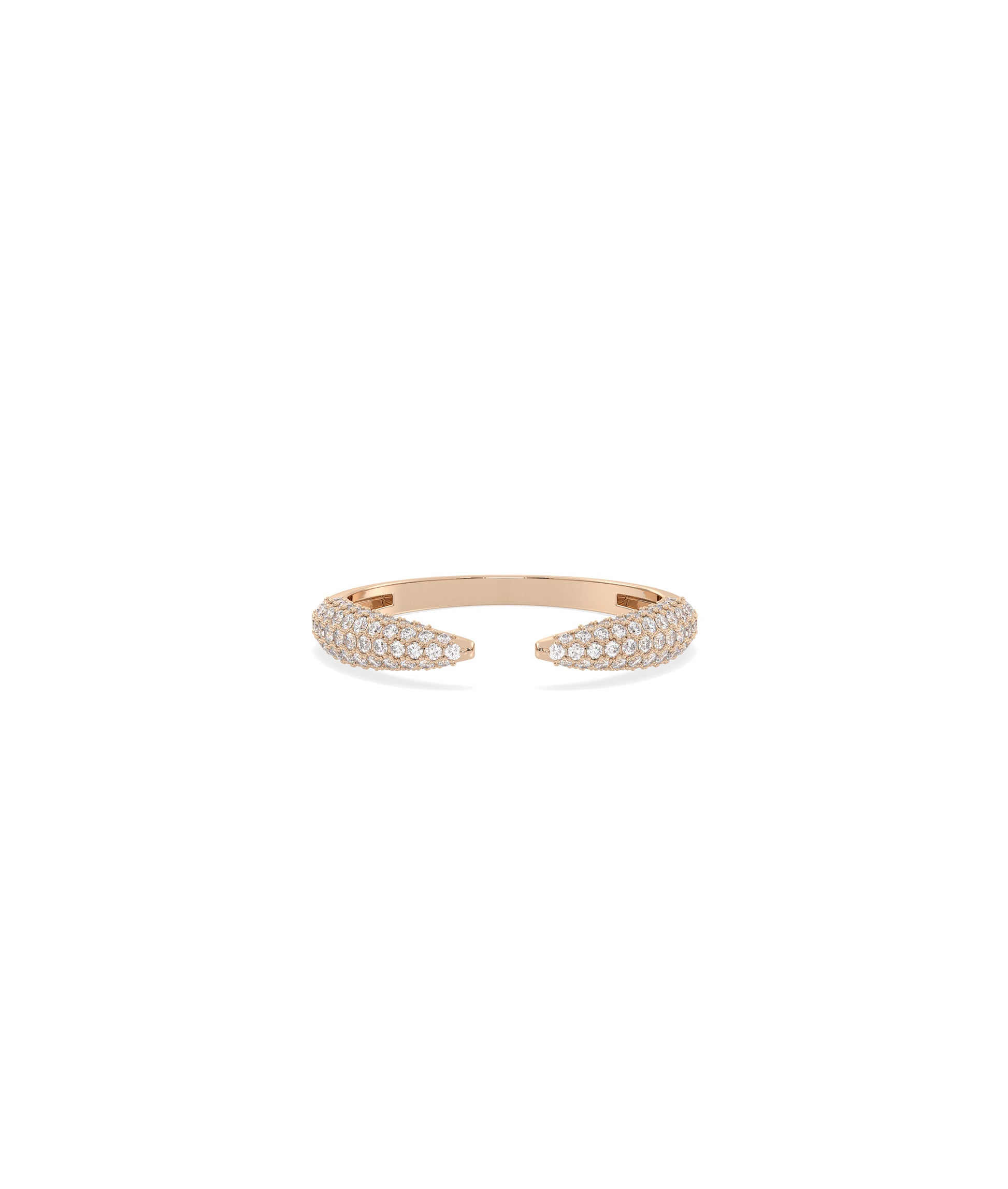 Gold Pave Split Ring - Chic Everyday Jewelry