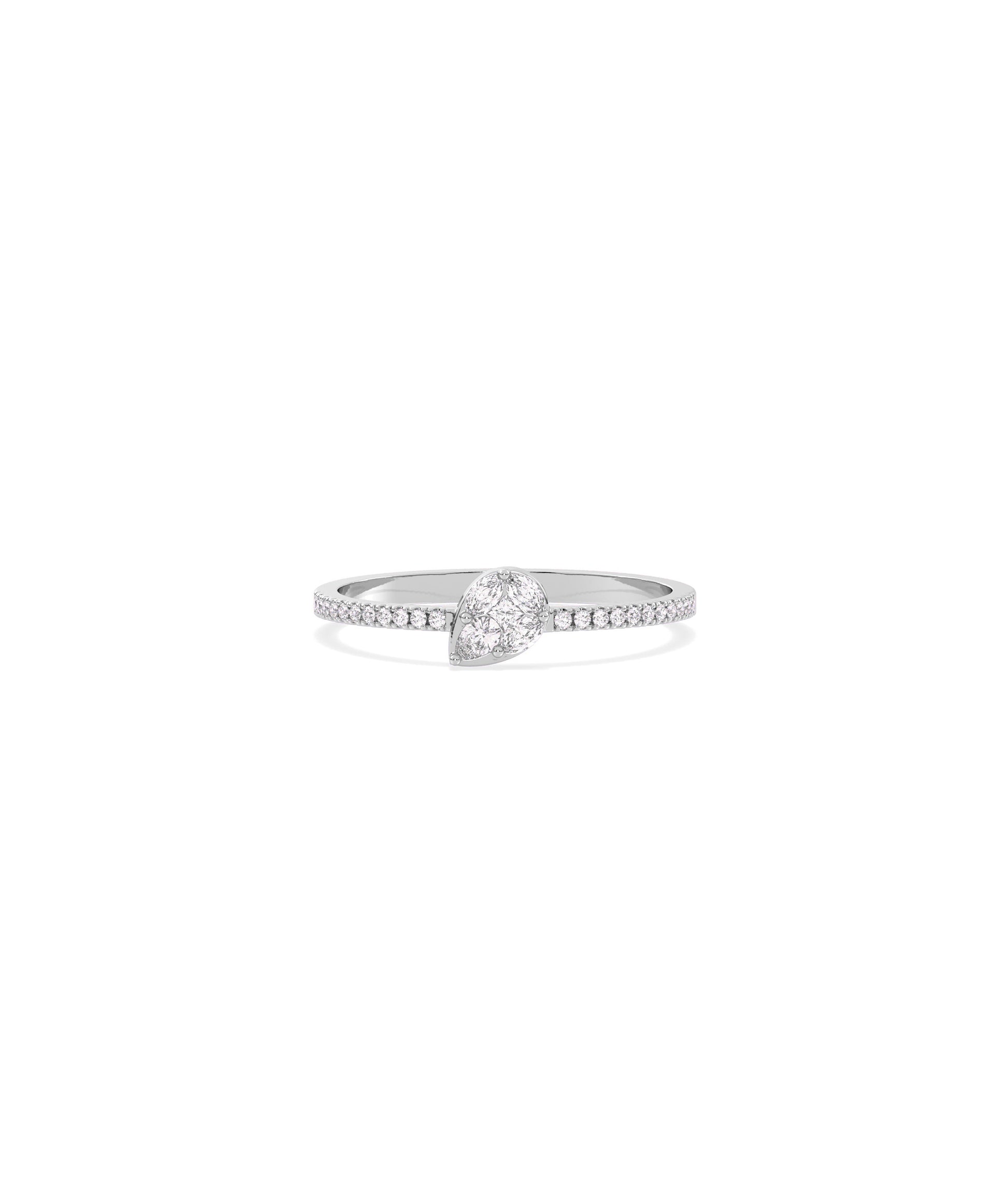 Illusion Set Diamond Band Ring | Diamond Band Rings