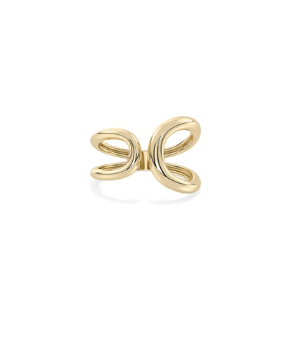 Gold Twist Split Ring | Engagement Rings For Women