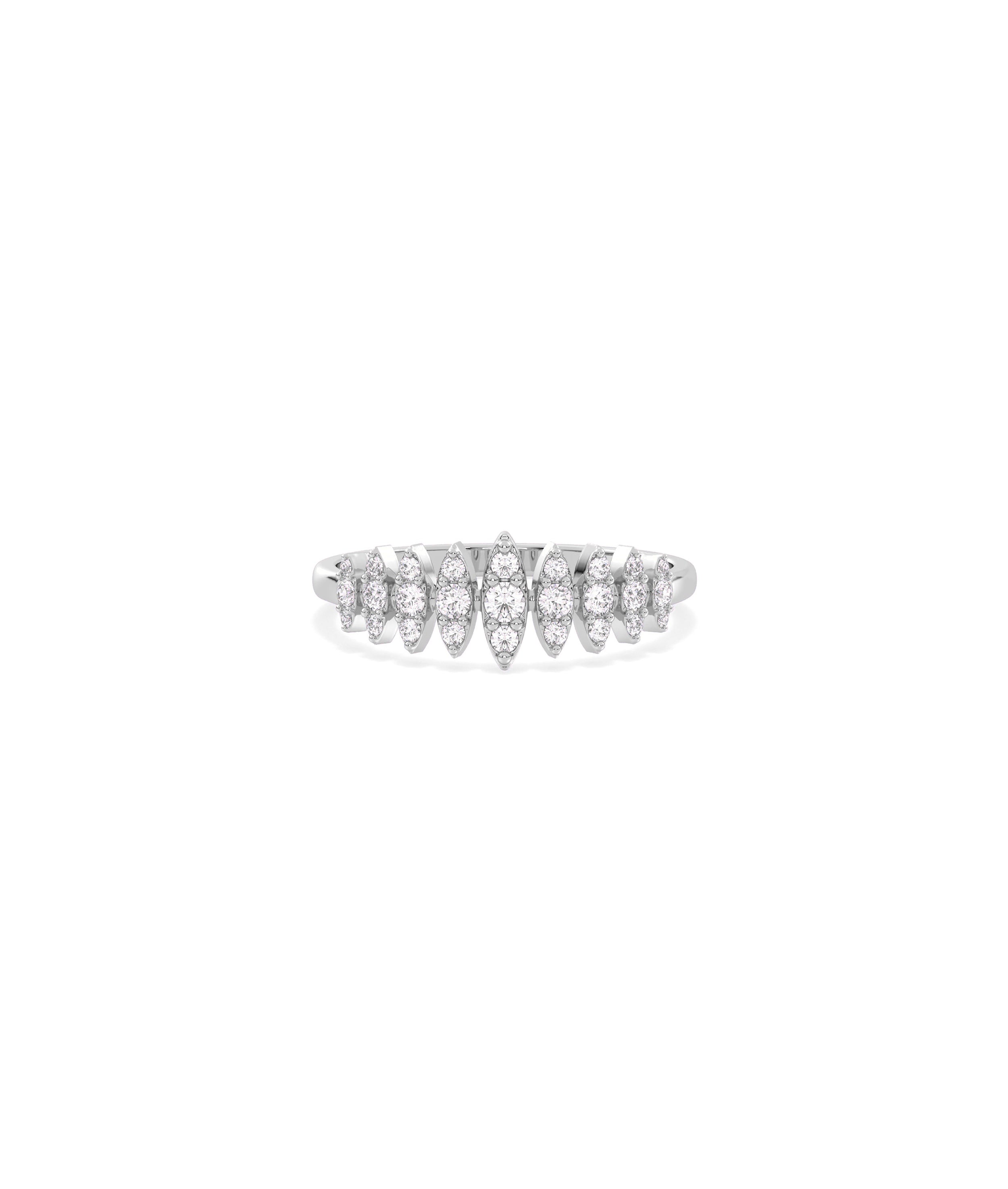 Graduating Diamond Band Ring | Diamond Band Rings 