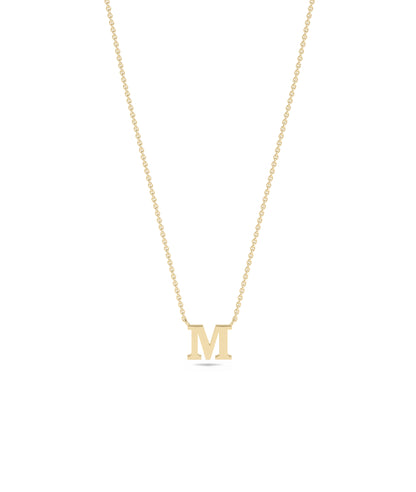 Gold Initial Necklace