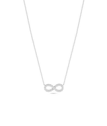 Diamond Infinity Necklace