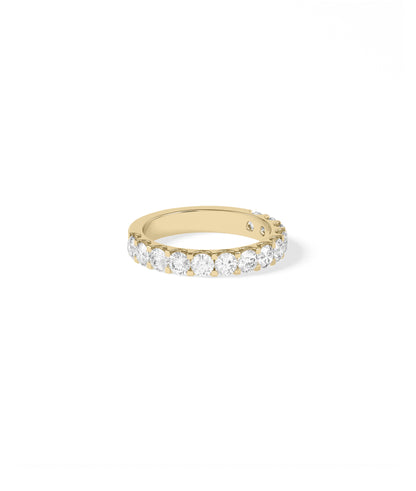 Diamond Half Eternity Band Ring | Diamond Band Rings