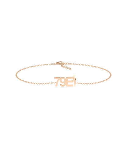 Gold Initials with Charm Cable Chain Bracelet | Everyday Jewelry