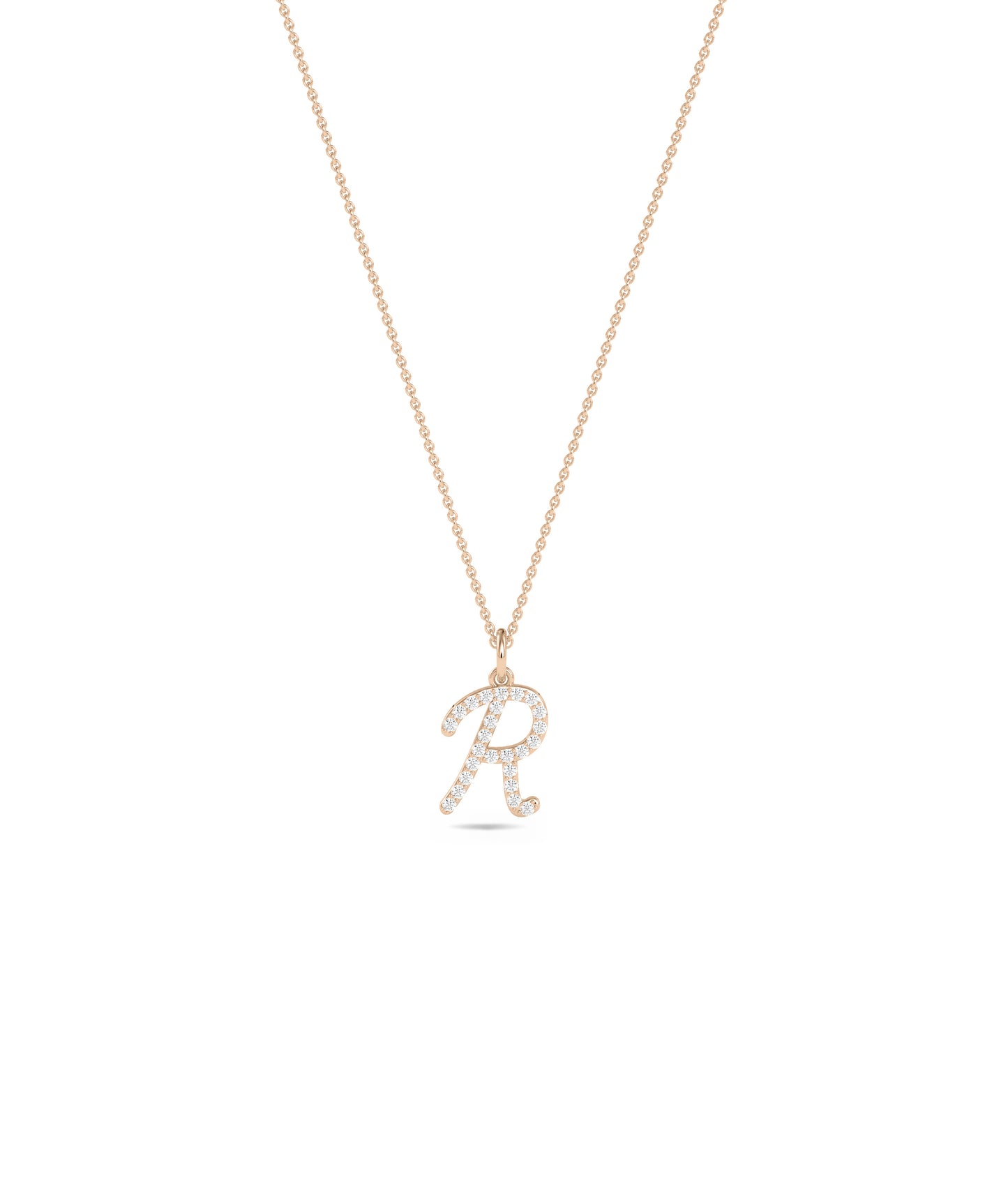 Diamond Pave Initial Charm - Stylish Everyday Jewelry