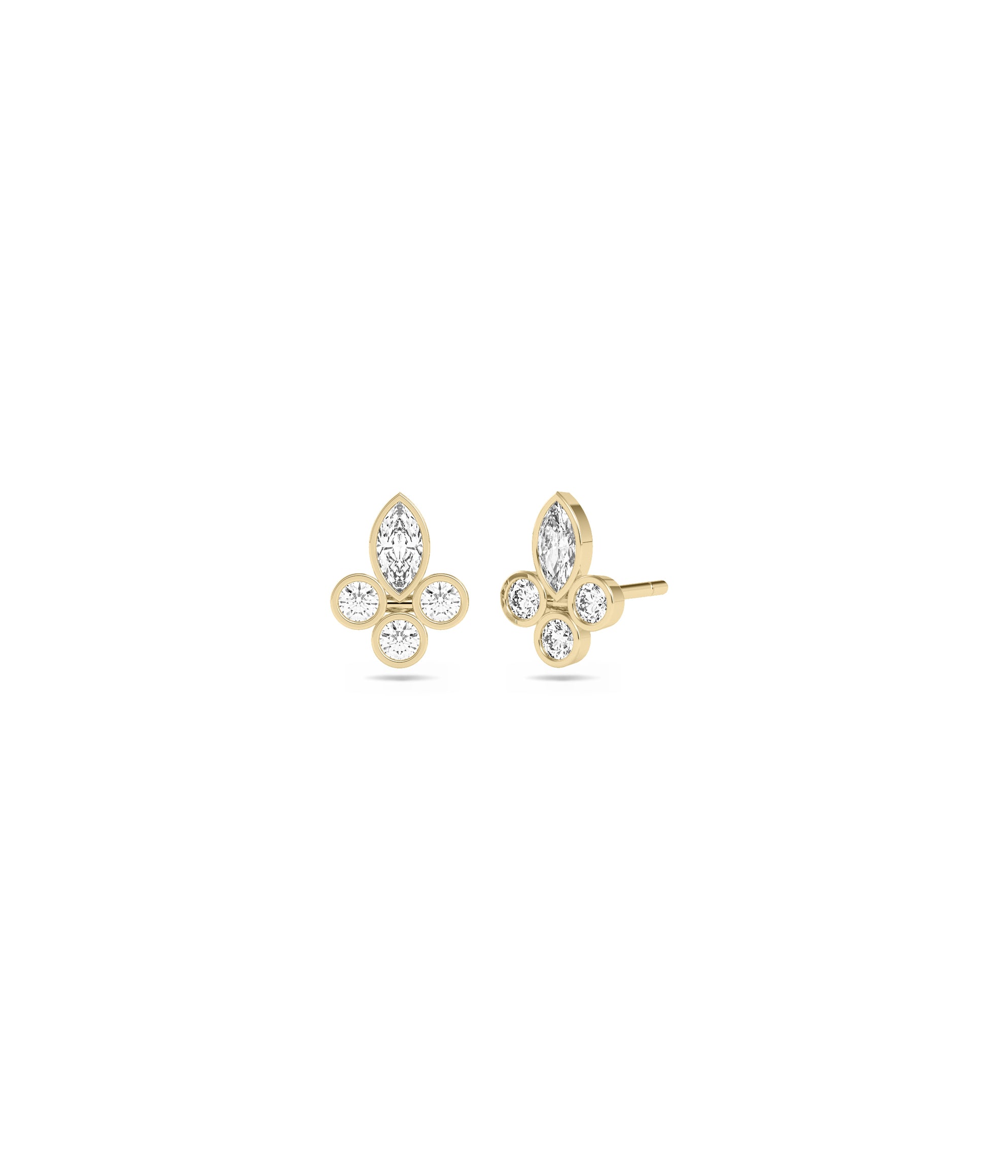 Diamond Stud Earrings - diamond earrings