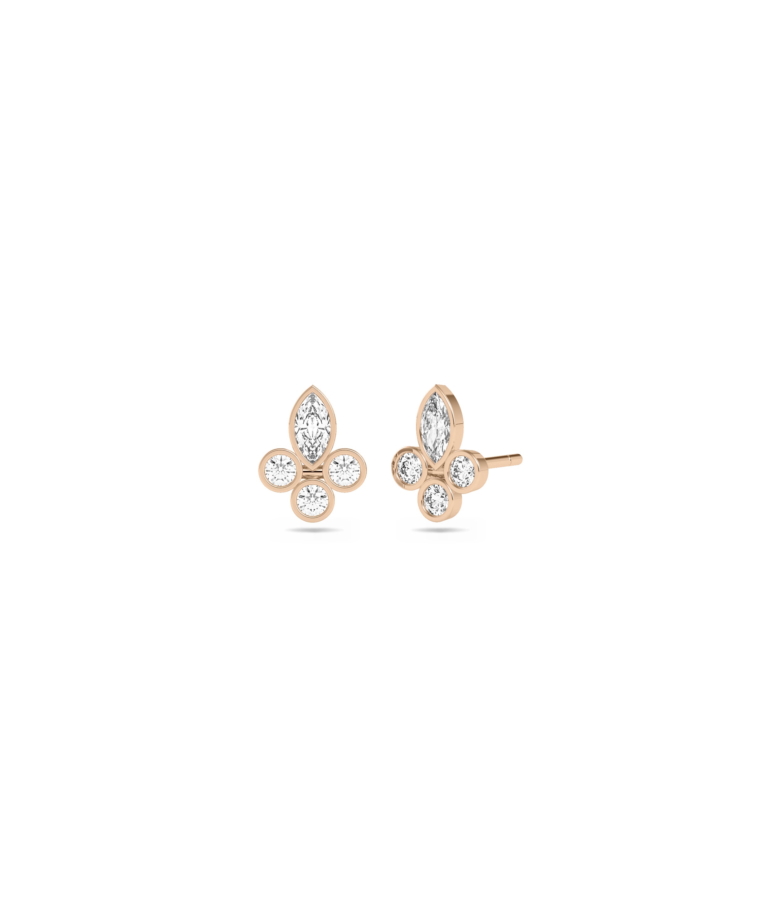 Diamond Stud Earrings - diamond earrings