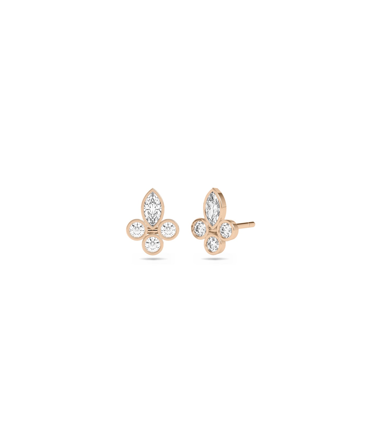 Diamond Stud Earrings - diamond earrings