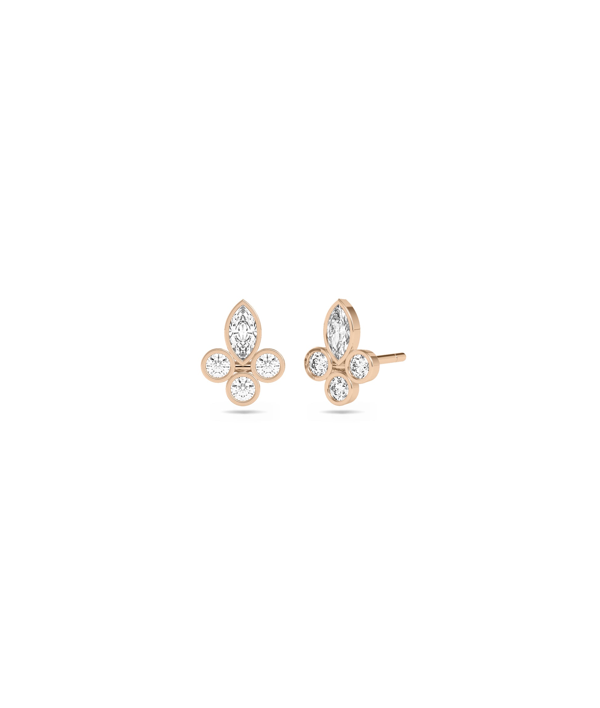 Diamond Stud Earrings - diamond earrings