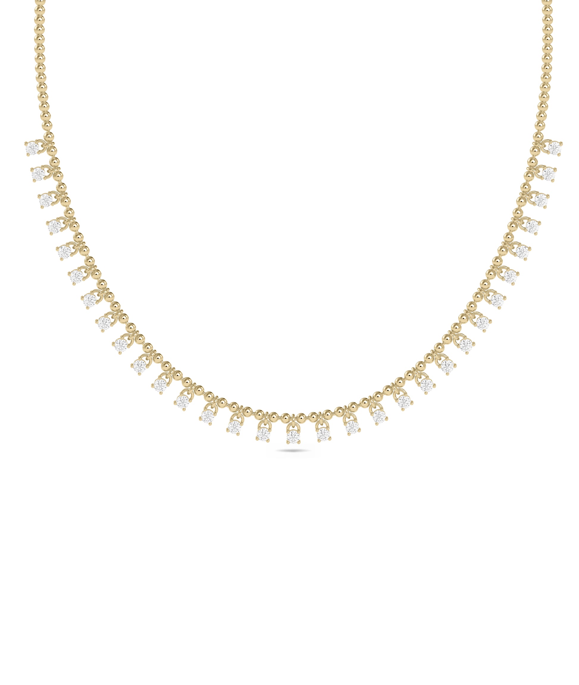 Diamond Sparkle Necklace - Chic Everyday Jewelry