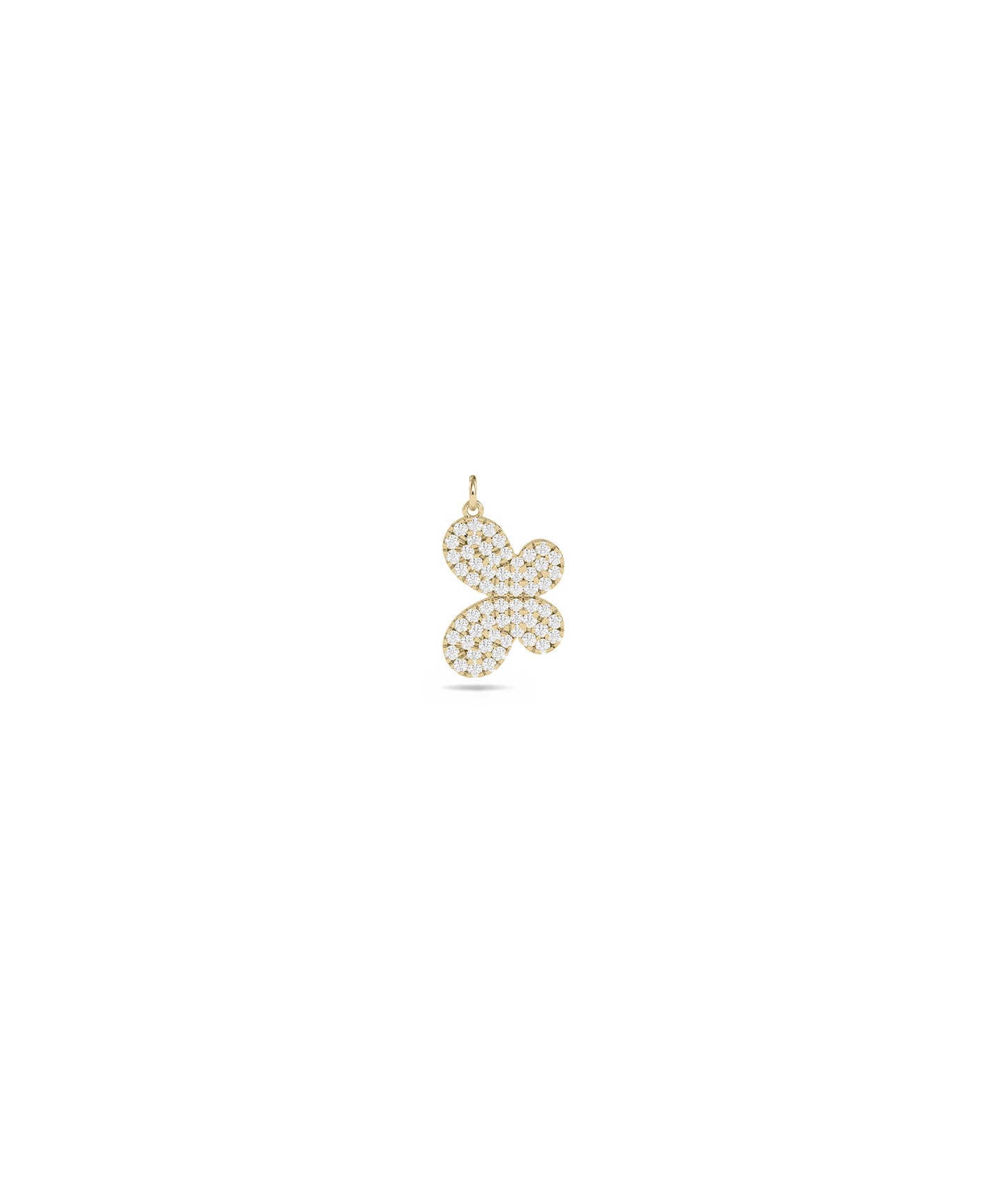 Diamond Butterfly Charm - Elegant Everyday Jewelry