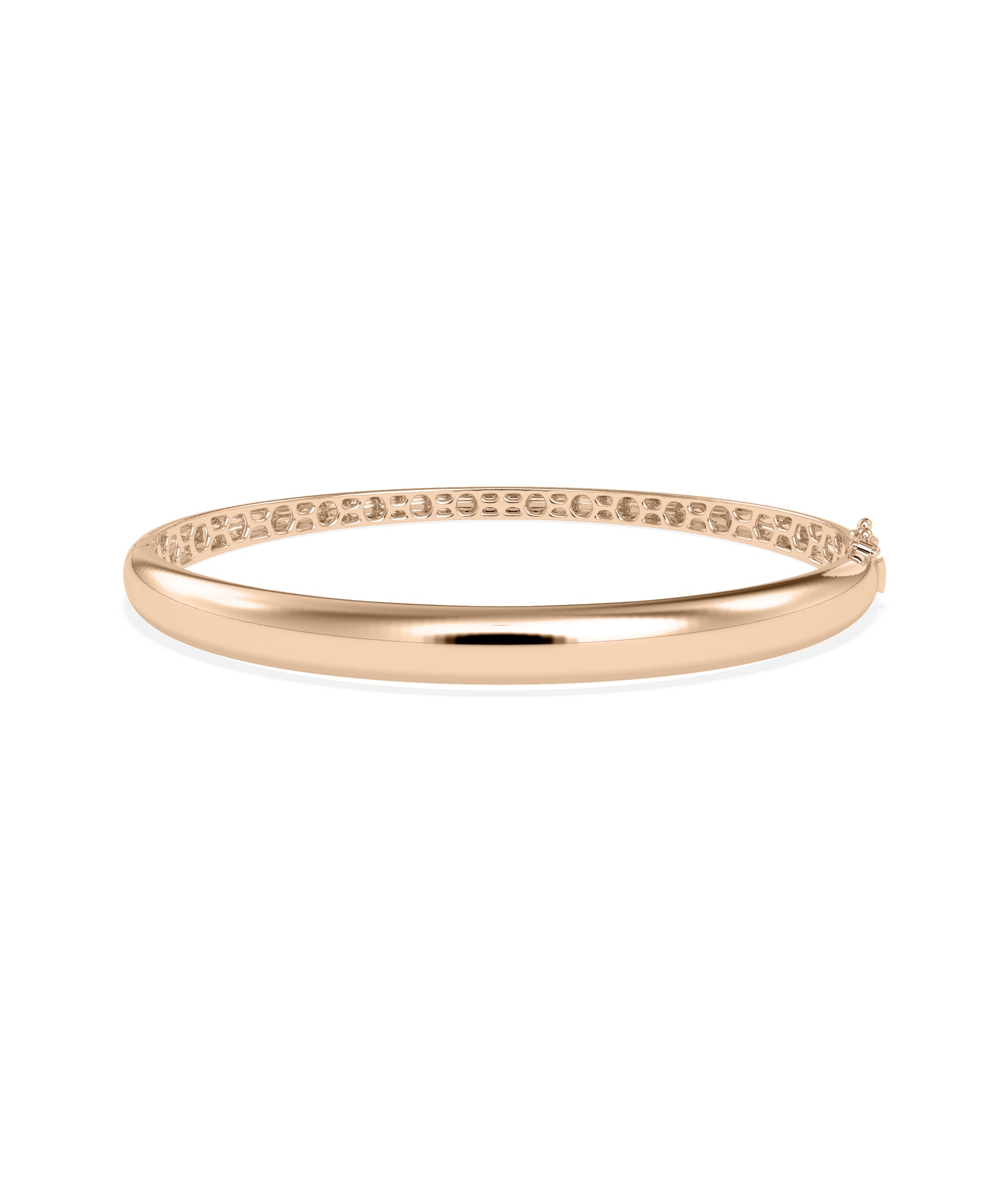 Domed Gold Bangle- Everyday Jewelry