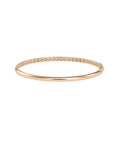 Gold Curved Bangle | Gold and Diamond Bangles