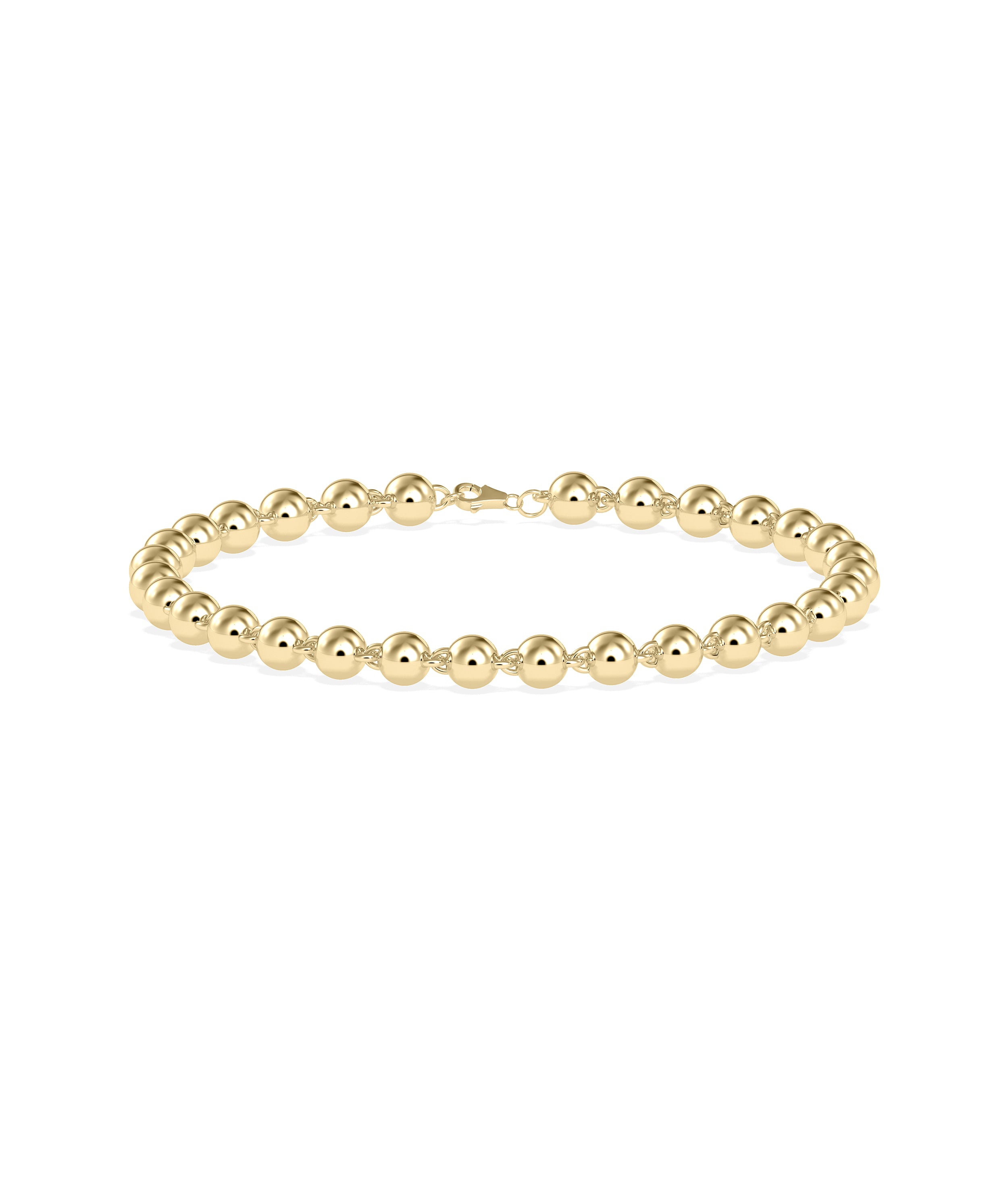 Gold Bead Bracelet - Perfect Everyday Jewelry